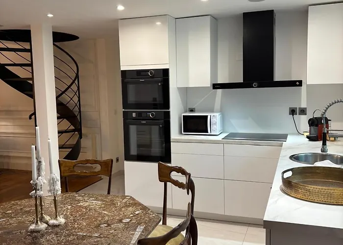 Luxury Duplex 2br Panoramic Sea View Monaco アパート *